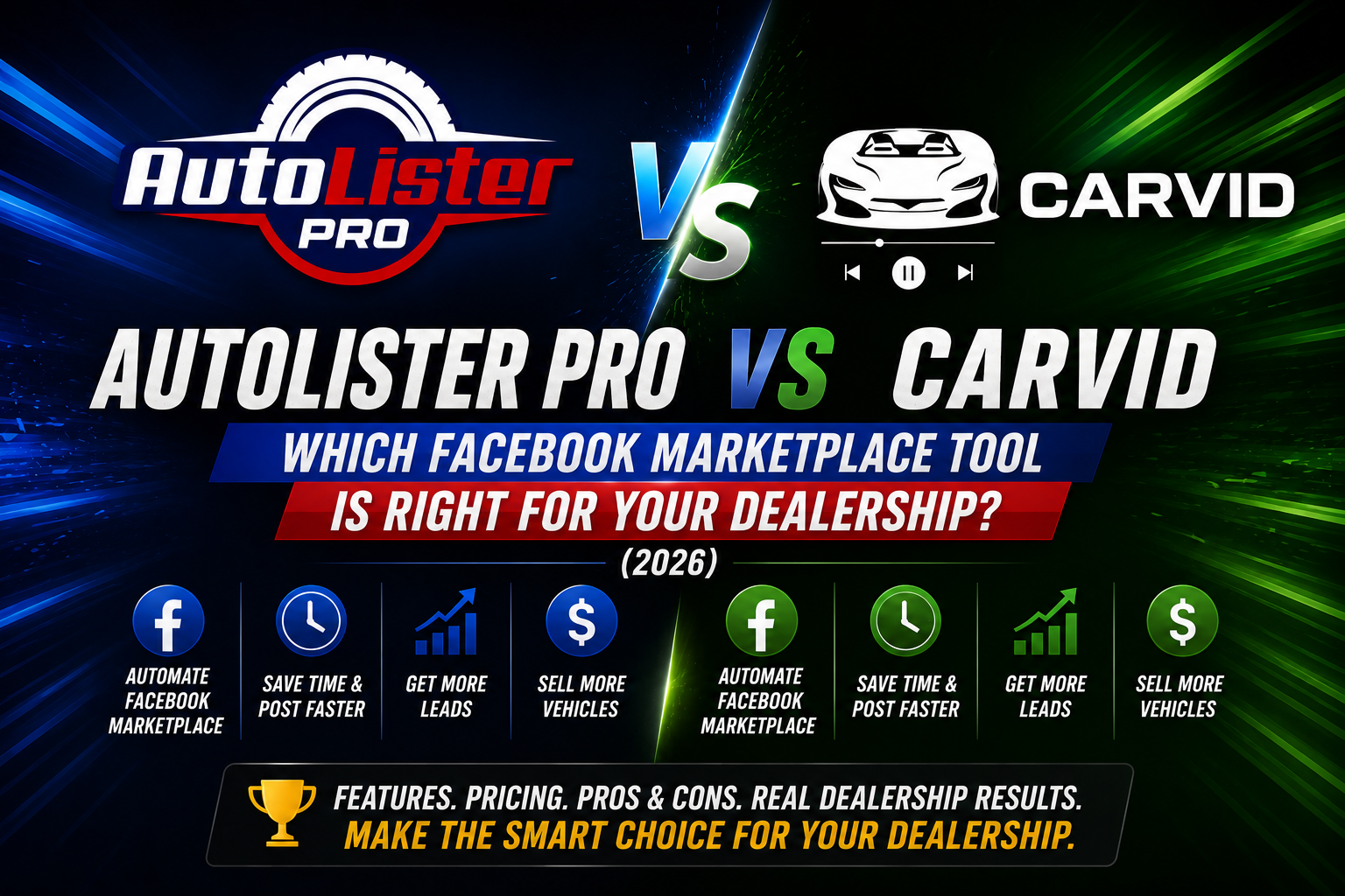 AutoLister Pro vs CARVID: Which Facebook Marketplace Tool Is Right for Your Dealership? (2026)